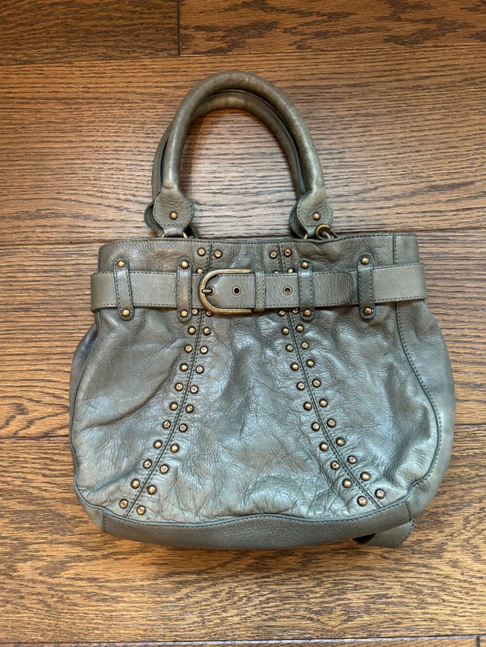 Free People Belted Leather Bag - Sample! Not available online - Picture 7 of 7